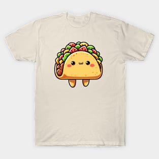 cute food tacos from mexico T-Shirt